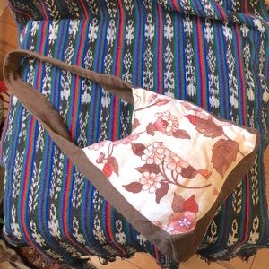 Tallulah Linen Flowers Handbag